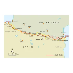 Fizan Trekking the Pyrenean Haute Route