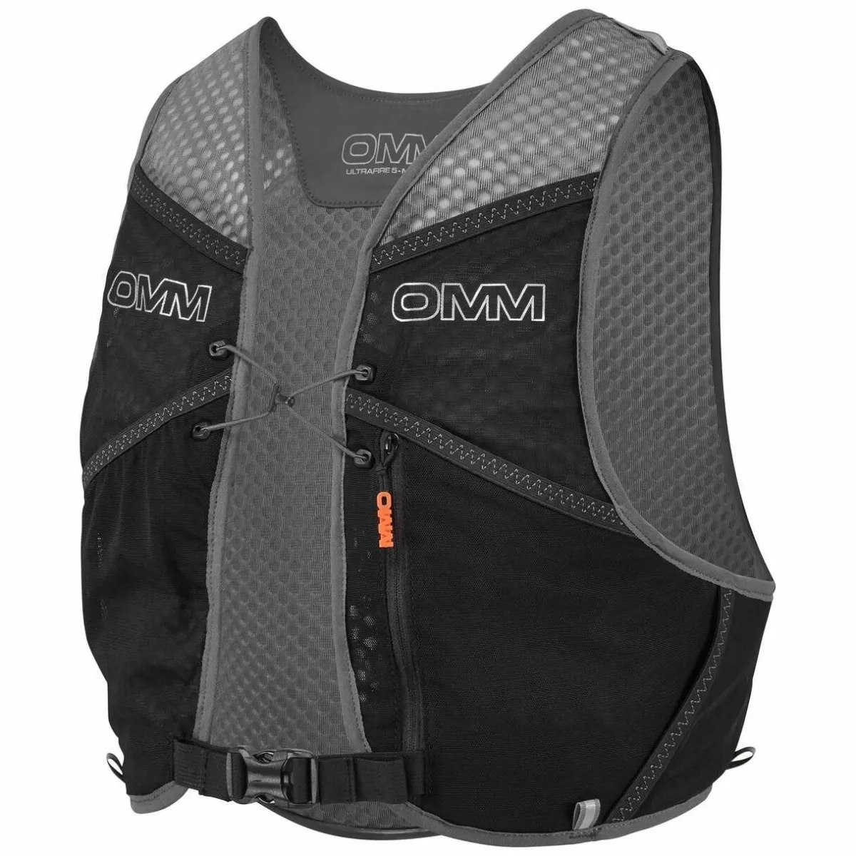 OMM UltraFire 5 Vest Pack with 2 x 350ml Flexi Flasks