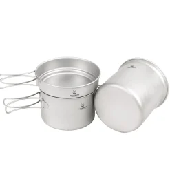 Cocoon Ultralight 3 Piece Titanium Camping Cookware Set