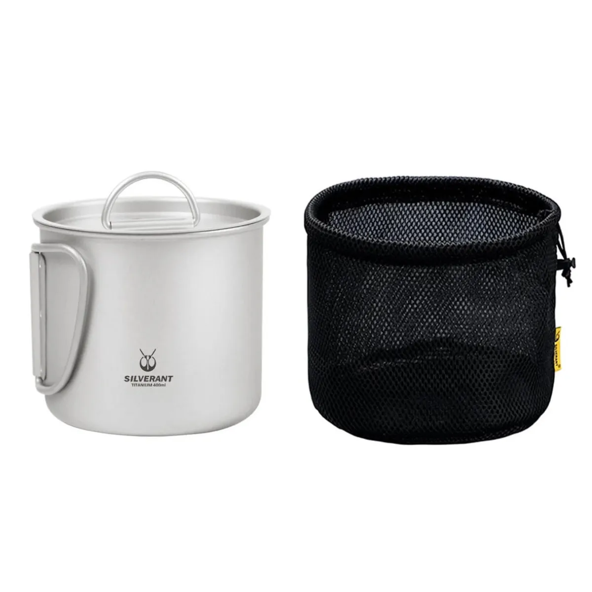 TOAKS Ultralight Titanium Cup with Lid 400ml