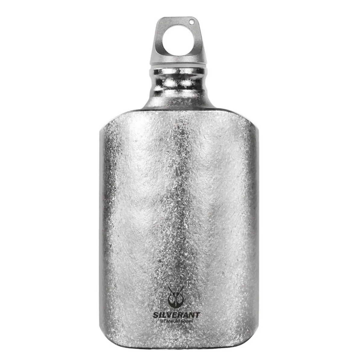 SilverAnt Ultralight Titanium Water Bottle 600ml - Slim