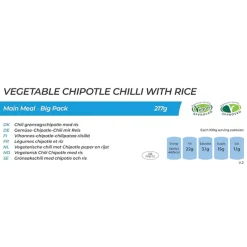 Summit to Eat Vegetable Chipotle Chilli with Rice (Big Pack)