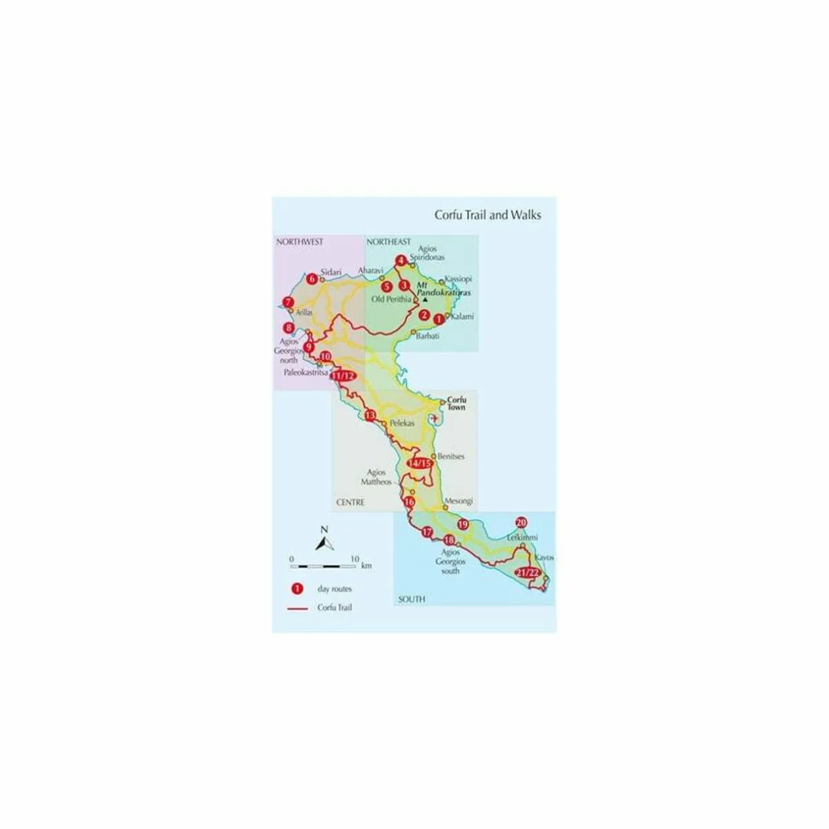 Cicerone Walking and Trekking on Corfu