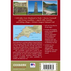 Harvey Maps Walking the South West Coast Path