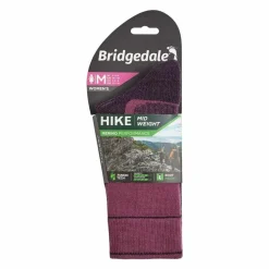 Women Bridgedale Womens Hike Midweight Merino Performance Boot Socks