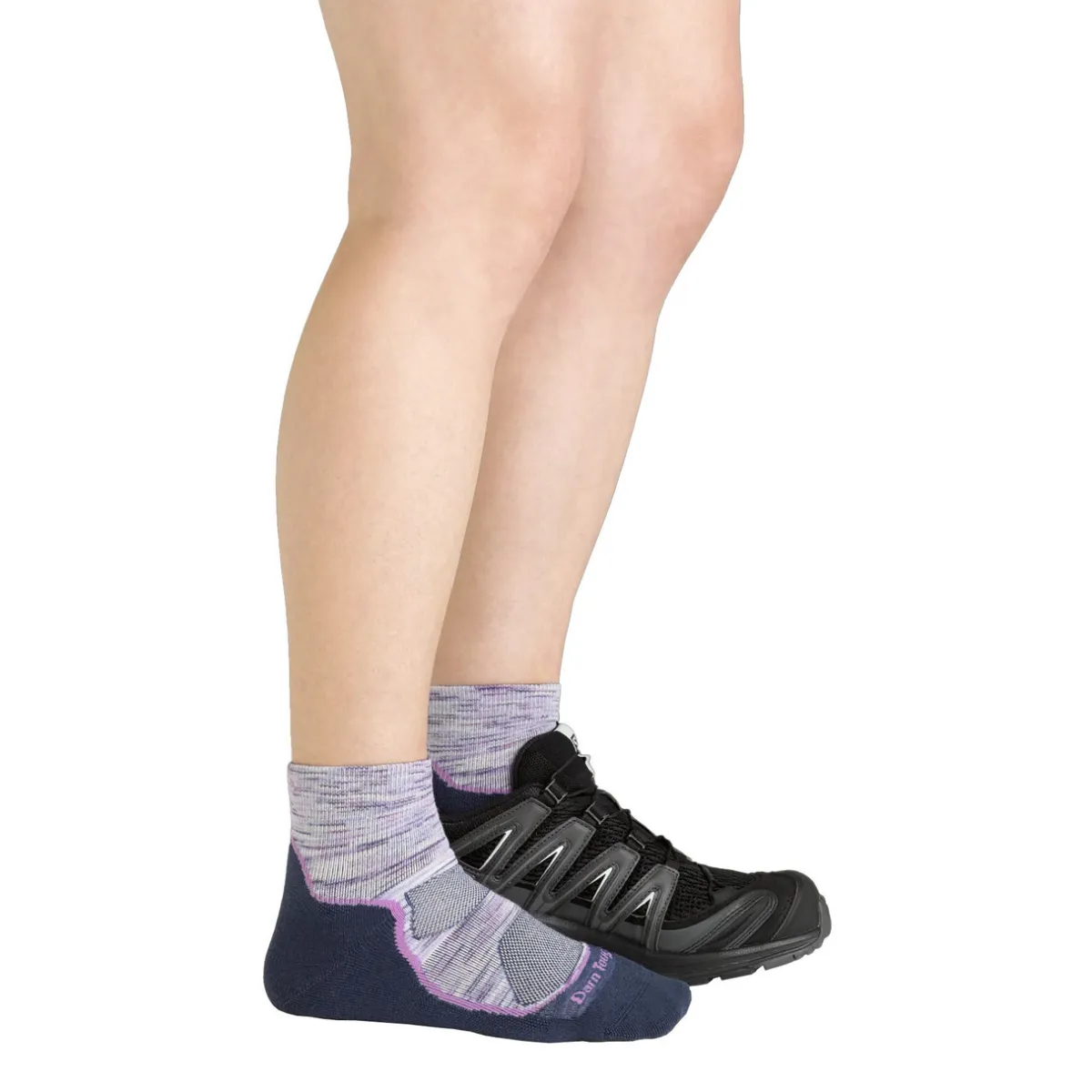 Women Darn Tough Womens Light Hiker 1/4 Socks